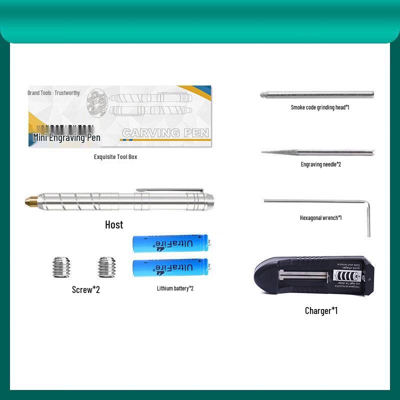 

Electric Engraving Pen Kit CN plug (adapter included)