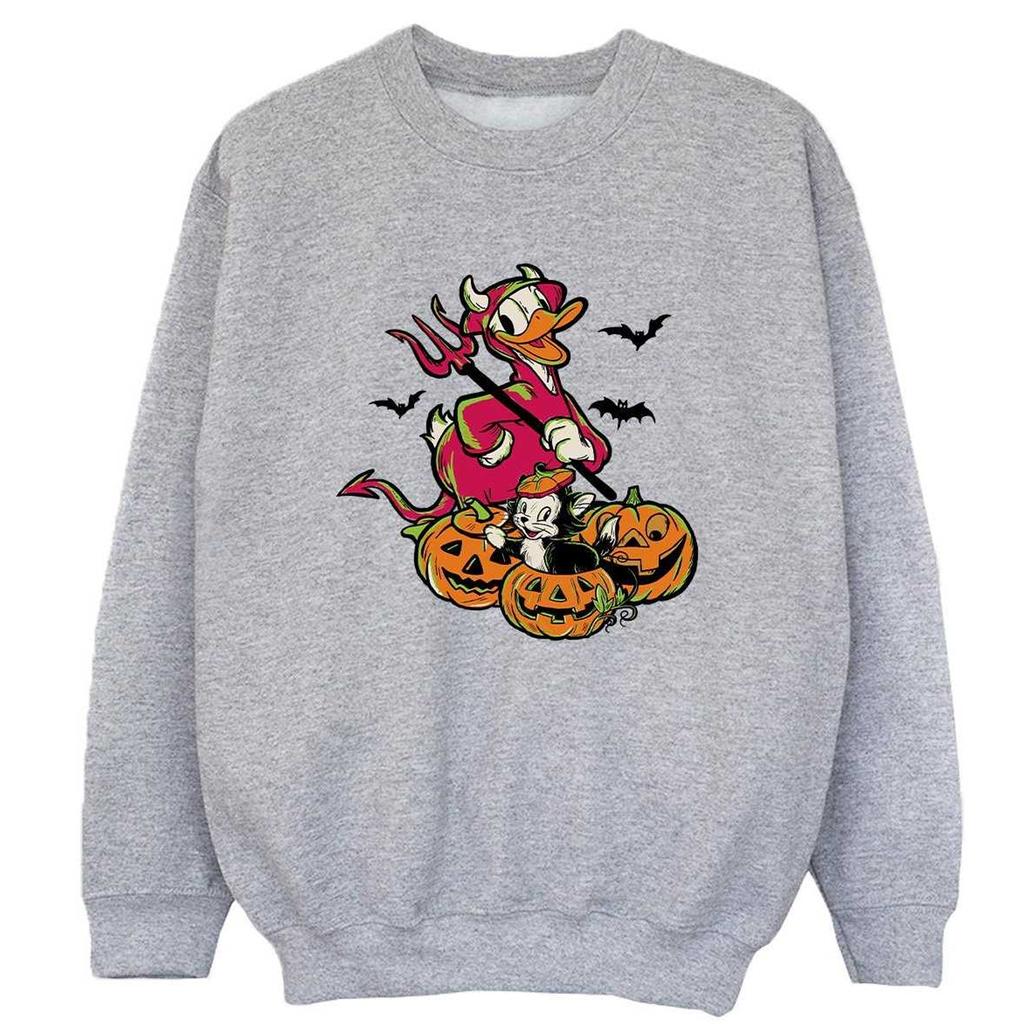 Mickey Mouse Boys Donald Duck Devil Sweatshirt