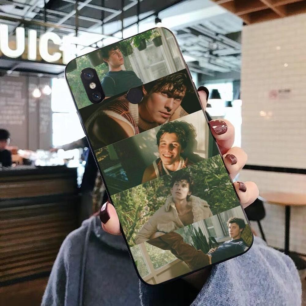 Singer S-Shawn M-Mendes Phone Case For Xiaomi Mi 5X 8 9 10 11 12 Lite Pro 10T PocoX3pro PocoM3 Note 10 Pro Lite