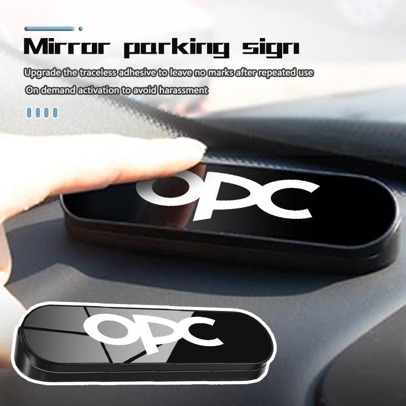 Car Temporary Parking Card Phone Number Holder Telephone Sign For Opel Mokka Astra H K J G Corsa D E Vectra C B Insignia Hy4