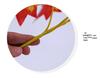 Artificial Red Maple Leaf Branches for Autumn Garden Decor