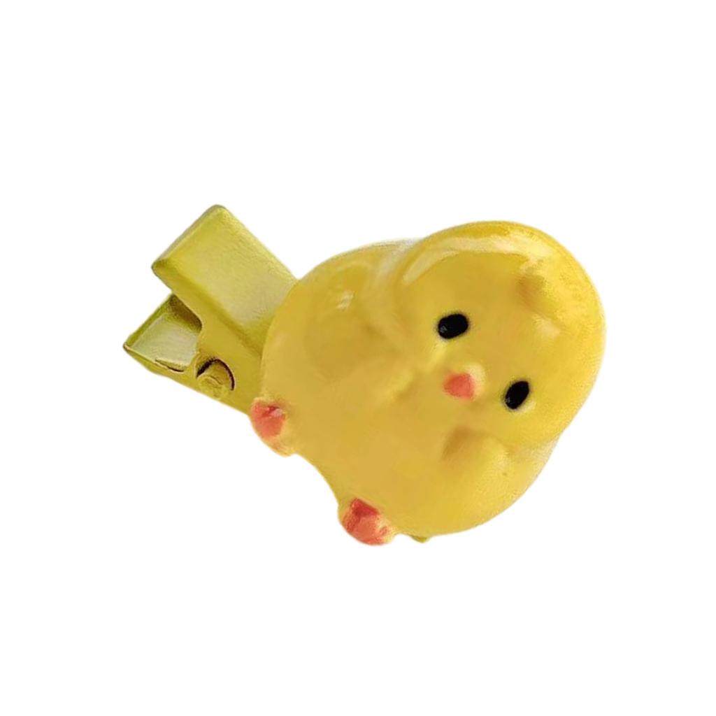 Girls Hair Clip Chicken Women Kid Hairgrips Chicken Headdress Barrettes Snail Shape Sweet 2000s Girls Hairpins