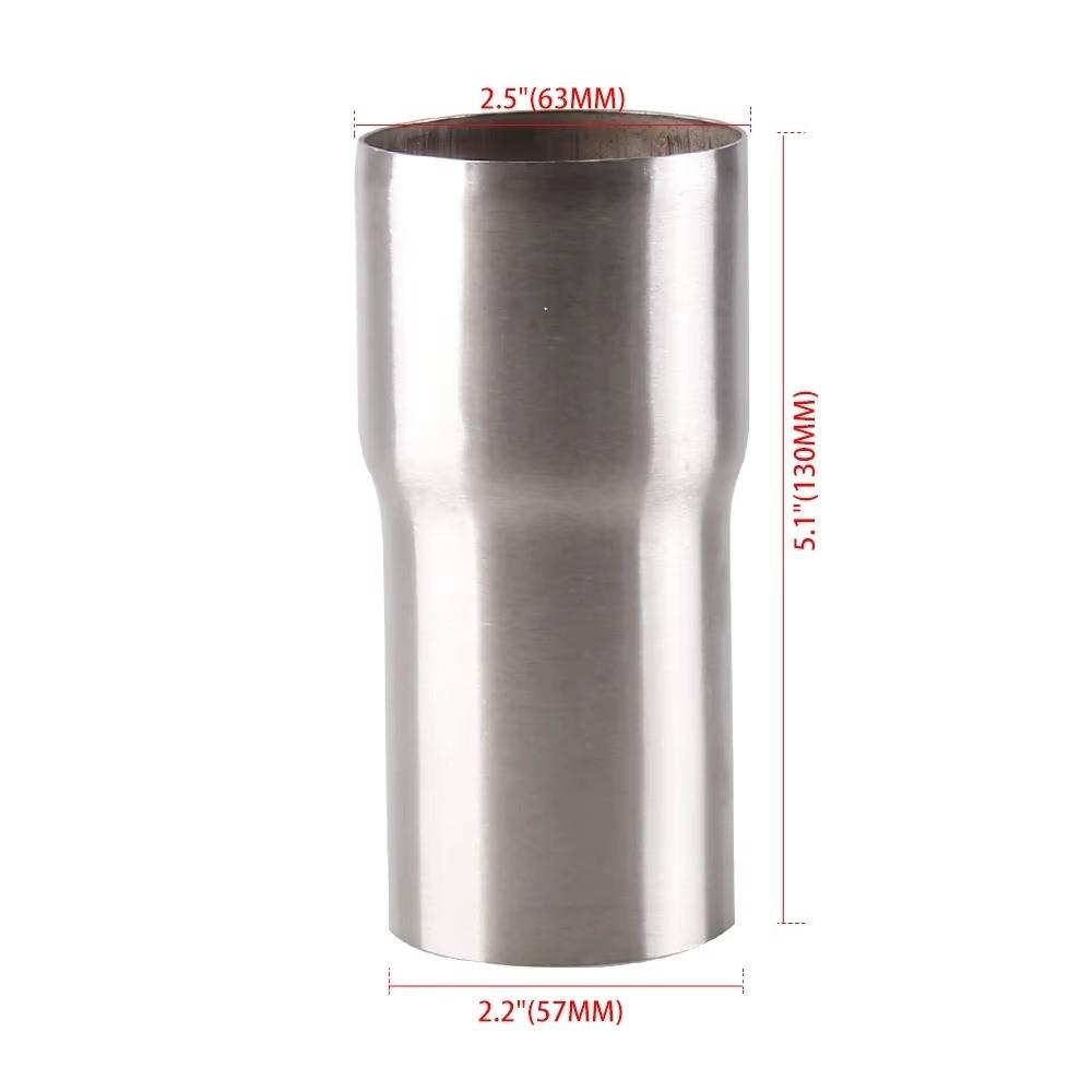 51/63/57/76mm Exhaust Reducer Connector Pipe Tube Pipe Connection Joint  Car Accessories