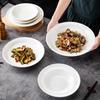 DeRuiEn Ceramic Footed Serving Plate