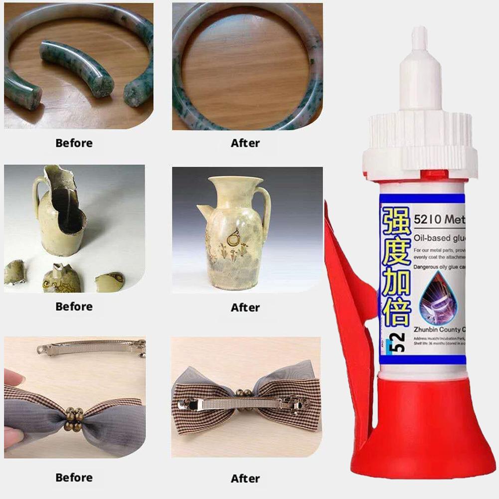 Strong Welding Agent Universal Multi-Purpose Resin Glue for Metal/Plastic High Strength Adhesive Works on Oil-Based Surfaces