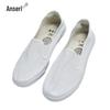 Ansell Unisex Slip-on White Cloth Work Shoes
