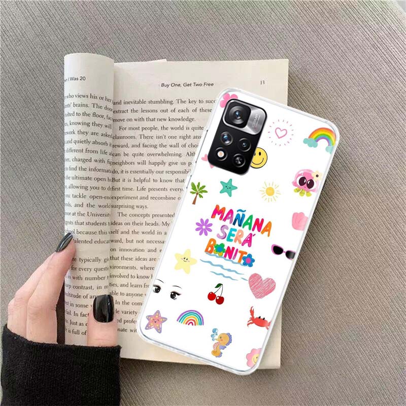 Karol G Manana Sera Bonito Phone Case For Xiaomi Redmi Note 14 Pro 12 Plus 12S 10 11 Pro 4G 5G 9T 9S 8T 10S 11T 11S 11E 9 8 Coqu