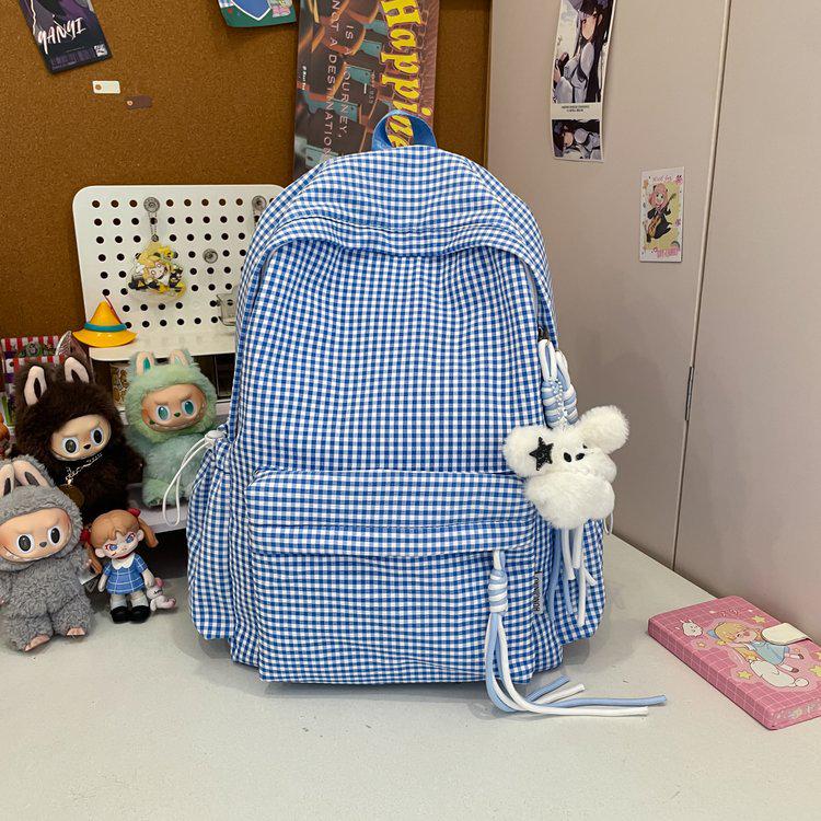 2025 Stylový batoh s vysokou kapacitou pro dívky - Školní taška pro studenty nižší a vyšší střední školy