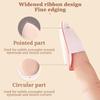 100PCS Mini Finger Puff Foundation Pulver Detail Make-Up Schwamm Gesicht Concealer Creme Mischung Kosmetische Zubehör Make-Up-Tools
