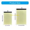W89C 4 Pieces A 4 A 5 Lined Note Paper Legal Pad Narrow Ruled Note Pad for School