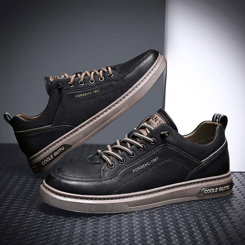 Shoes men's autumn breathable men's shoes versatile sports board shoes young and young increase height niche casual trendy shoes