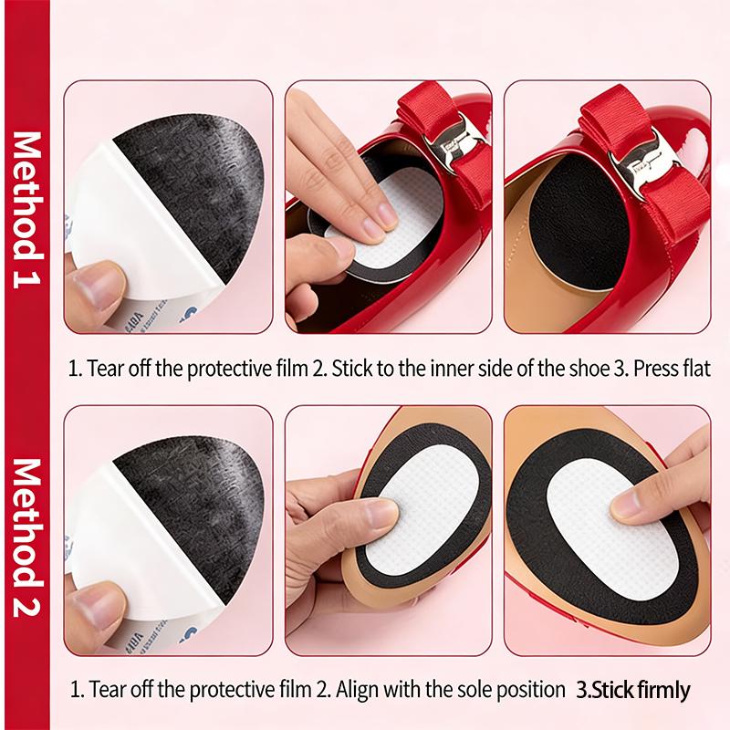Anti-Slip Pads For High Heels Anti-Slip Pads For The Forefoot Wear-Resistant Rubber Protective Pads For Shoe Soles