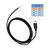 100-300cm Long Type C Male Plug To Bare Wire Open End Cord Wire for Headset and Earphone Cable Replacement
