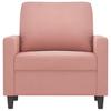 Pink Armchair 60 Cm Velvet