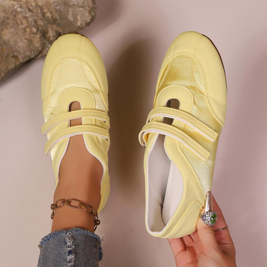 Baleriny Damskie Buty Sportowe Modne Codzienne Płaskie Mokasyny Buty do Chodzenia Baleriny Damskie Trend Wygodne Przytulne Trampki Damskie