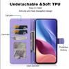 Elegant Butterfly Floral Flip Leather Phone Case for OPPO Reno15 5G Long Shoulder Strap Wrist Lanyard Cover