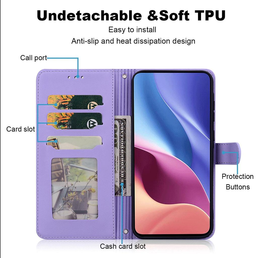 Elegant Butterfly Floral Flip Leather Phone Case for OPPO Reno15 5G Long Shoulder Strap Wrist Lanyard Cover