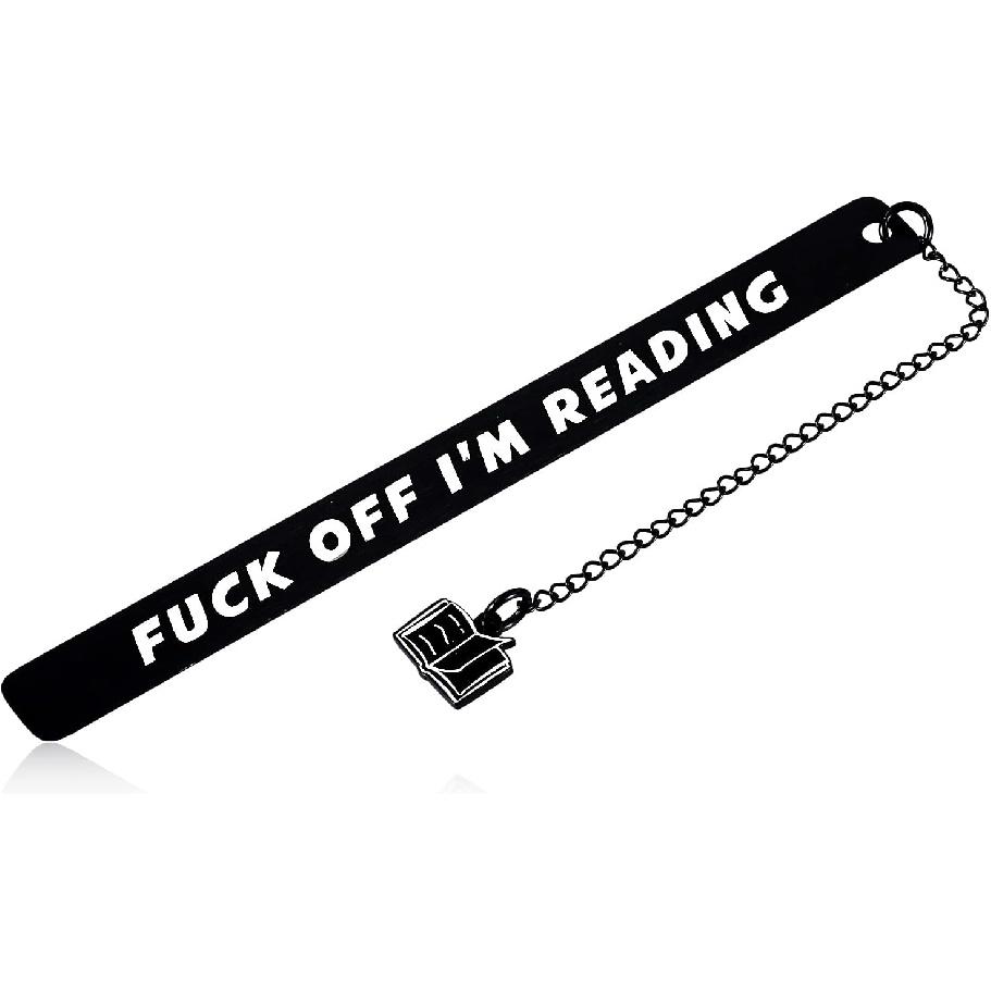 Funny Book Marks for Man Funny Reader Gifts for Book Lovers Reading Bookmark Gifts for Friends Birthday Stocking Stuffers Present for Men Boyfriend