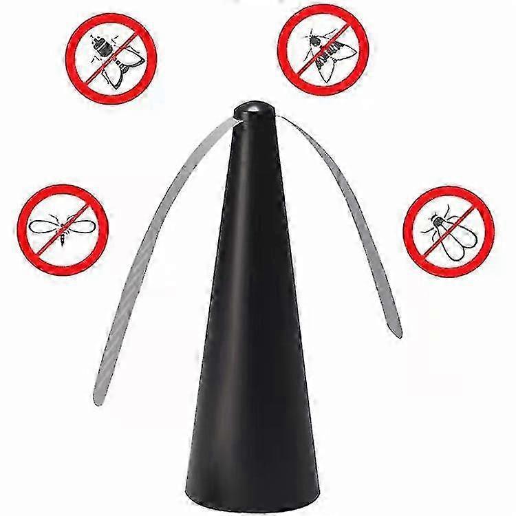 Flies And Mosquito Repel Insect Lovers - Keep Flies And Insects Away From Food Without The Use Of Chemicals Enjoy Your Meal Outdoors1pcs-black