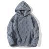 Women's Temperament Solid Color Hooded Plush Suit
