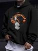 American/European Style Unisex Autumn/Winter Printed Hoodie Long-Sleeve Sweatshirt, Bernese Mountain Dog Head Portrait Printed Hooded Sweatshirt, Cute