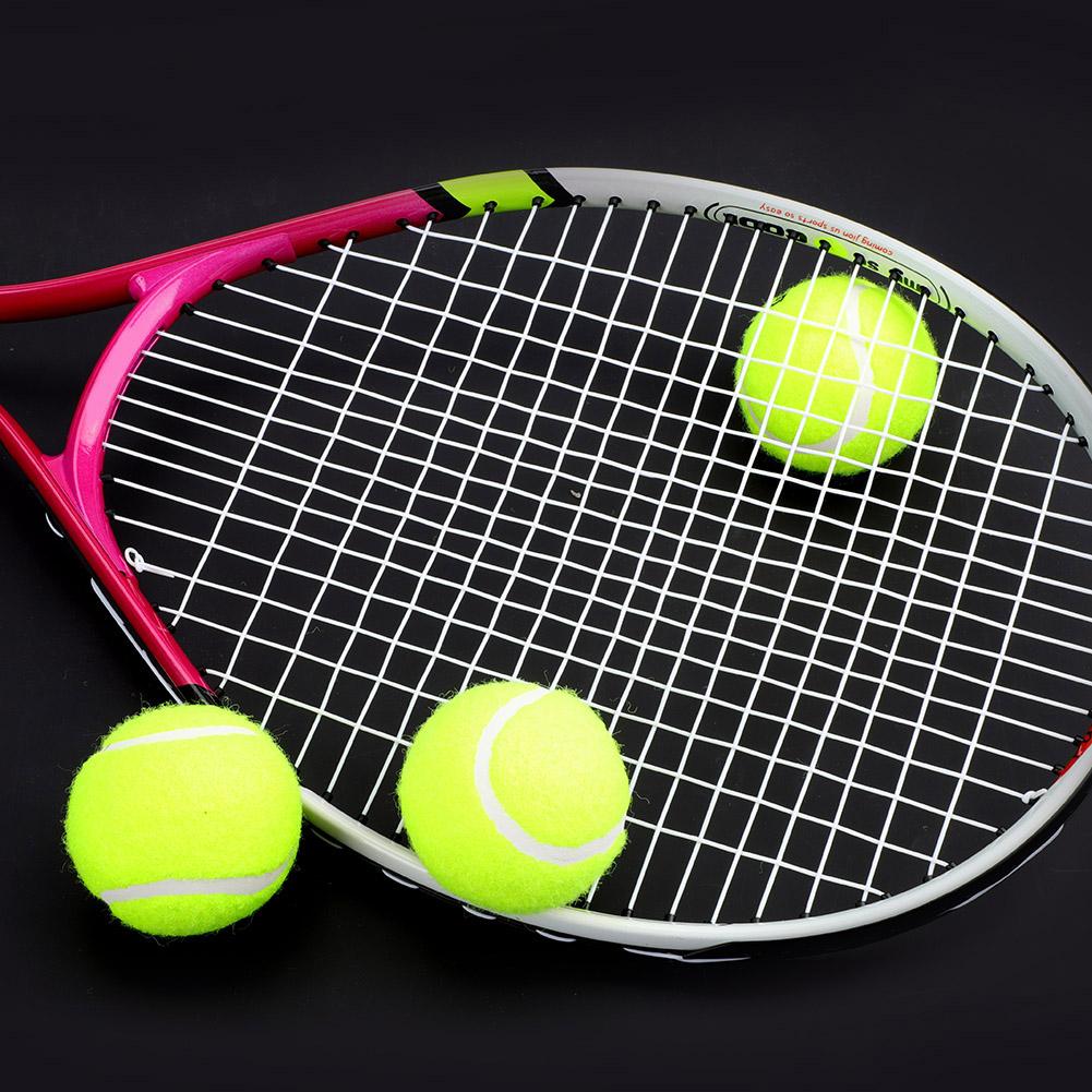 String Single Tennis Racket Racquet for Kids Training Practice( Red )