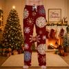 Men's Christmas Print Sleep Pants for Casual at Home