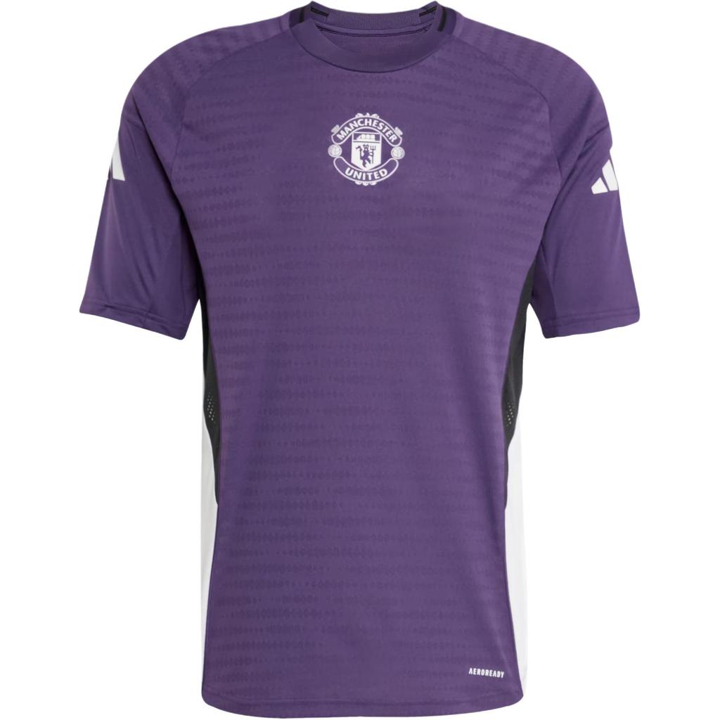Adidas Manchester United Tiro 25 Pro Player Edition Rychleschnoucí Tréninkové Fotbalové Tričko s Krátkým Rukávem Pánské topy JP3130