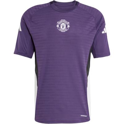 Manchester United Tiro 25 Pro Player Edition Rychleschnoucí Tréninkové Fotbalové Tričko s Krátkým Rukávem Pánské topy JP3130
