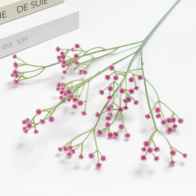 63cm Babies Breath Artificial Flowers Plastic Gypsophila Floral Bouquets for Home Room Decor Party Wedding Decoration Ornament