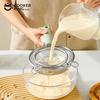 COOKER KING Fine Mesh Strainer Stainless Steel Colanders Cute Soy Milk Strainer Medicine Filter Mesh Home Juice&Flour Sieve Mesh