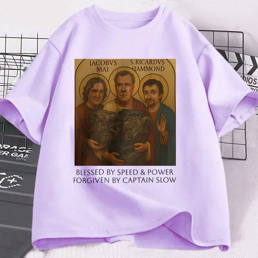Gear Holy Trinity T-shirt Jeremy Clarkson Hammond May Tribute T Shirt The Grand Speed Power Church Funny Car Enthusiast Gift Tee