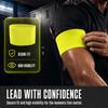 4PCS Breathable Soccer Armbands Elastic Sports Armbands Professional Captain Armbands  Volleyball