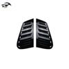 Gloss Black MK4 Rear Side Louvers for '97-'06 VW Golf 4 Triangle Window Decoration.