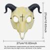 Halloween Devil Goat Plastic Mask Party Skeleton Animal Mask Horror Full Face Mask Ram Full Face Mask