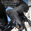 1 Pair Night Riding Safety Cycling Shoe Cover Waterproof Design Elastic Cuff Convenient On Off Reflective Night Safety