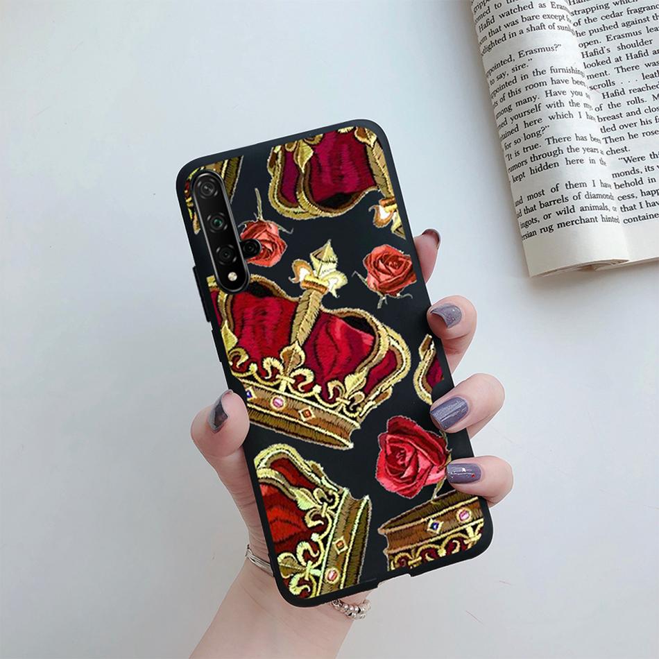 For Honor 20 Case Cartoons Love Heart TPU Funda For Huawei Honor 20 Pro Lite YAL-L21 YAL-L41 20S MAR-LX1H Back Cover Phone Case