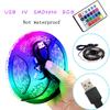 USB 5V Soft 7 Colors Change String Light with Remote Control for TV Background Decor
