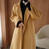 Women's Plus Size Long Double-Sided Wool Coat - Autumn/Winter 2025 Collection
