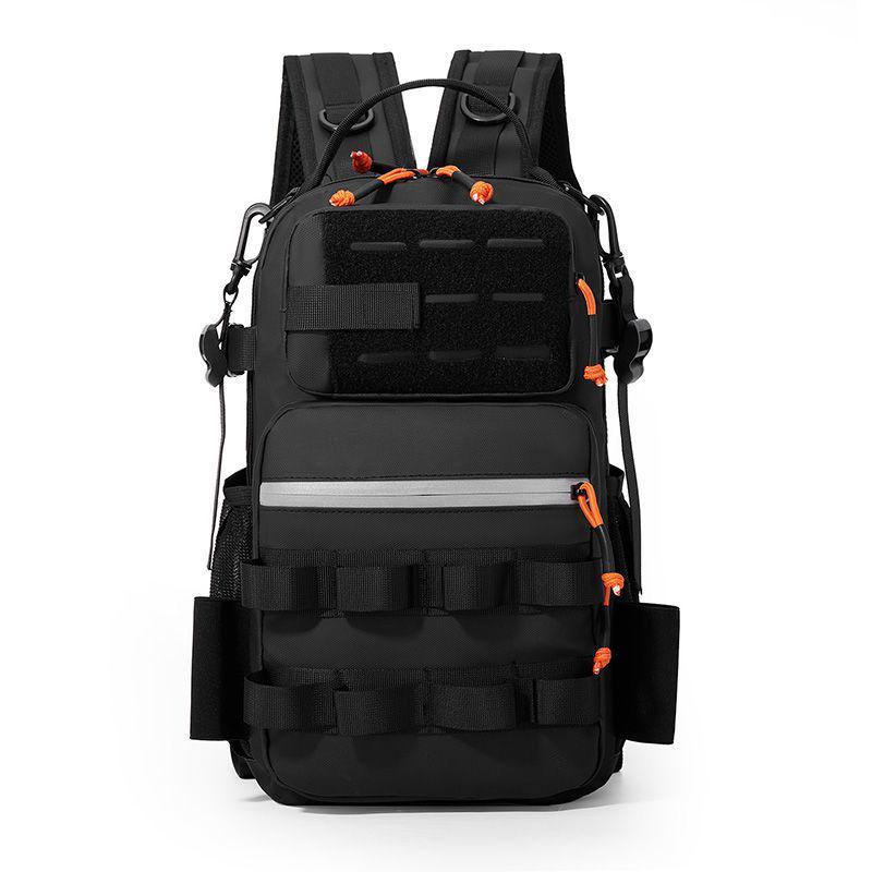 A1R Fishing Gear Backpack: Waterproof, Multifunctional, Large-Capacity Crossbody and Chest Bag.