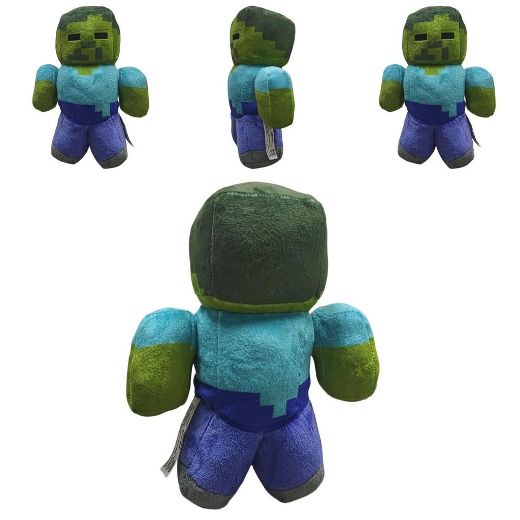 Minecraft Spelkarakter Groene Zombie Pluche Poppen Speelgoed Voor Kinderen En Verzamelaars