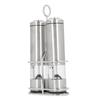 Electric Pepper Grinder Battery Powered 20g Stainless Steel Multifunctional with Stand Electric