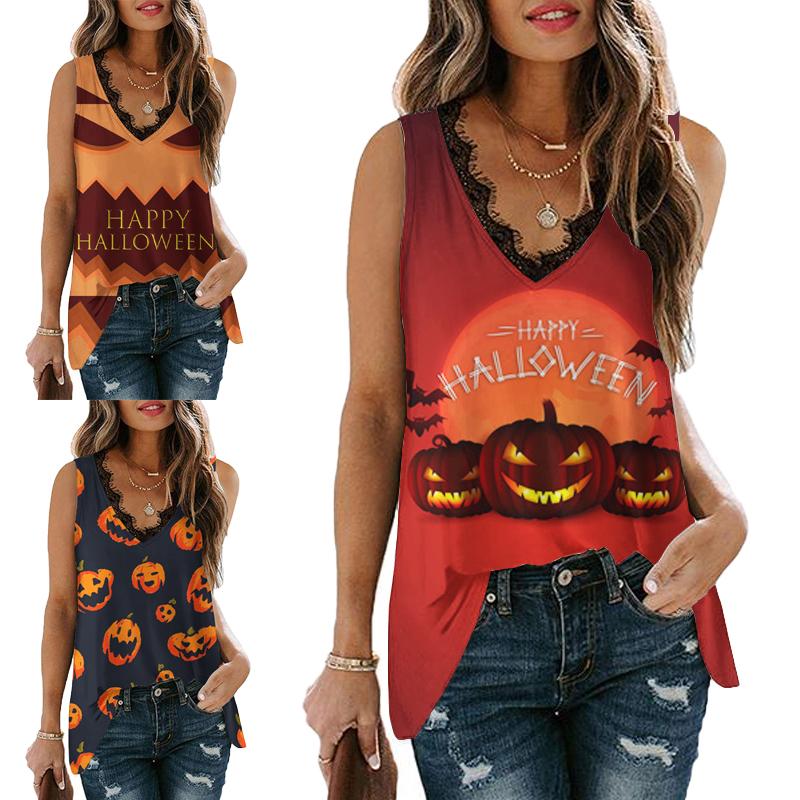 Watch Blooming Jelly Womens Skull Skeleton Shirts Halloween Tops On...