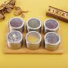 4 Pcs Magnetic Spice Tin Jar Rack Stainless Steel Spice Sauce Storage Container Clear Lid Jars Kitchen Condiment Sprinkle Can