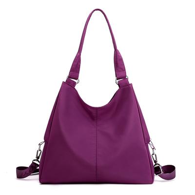 New Fashionable Textured Nylon Women's Bag Lightweight Oxford Cloth Shoulder Large Bag Handbag Large Capacity