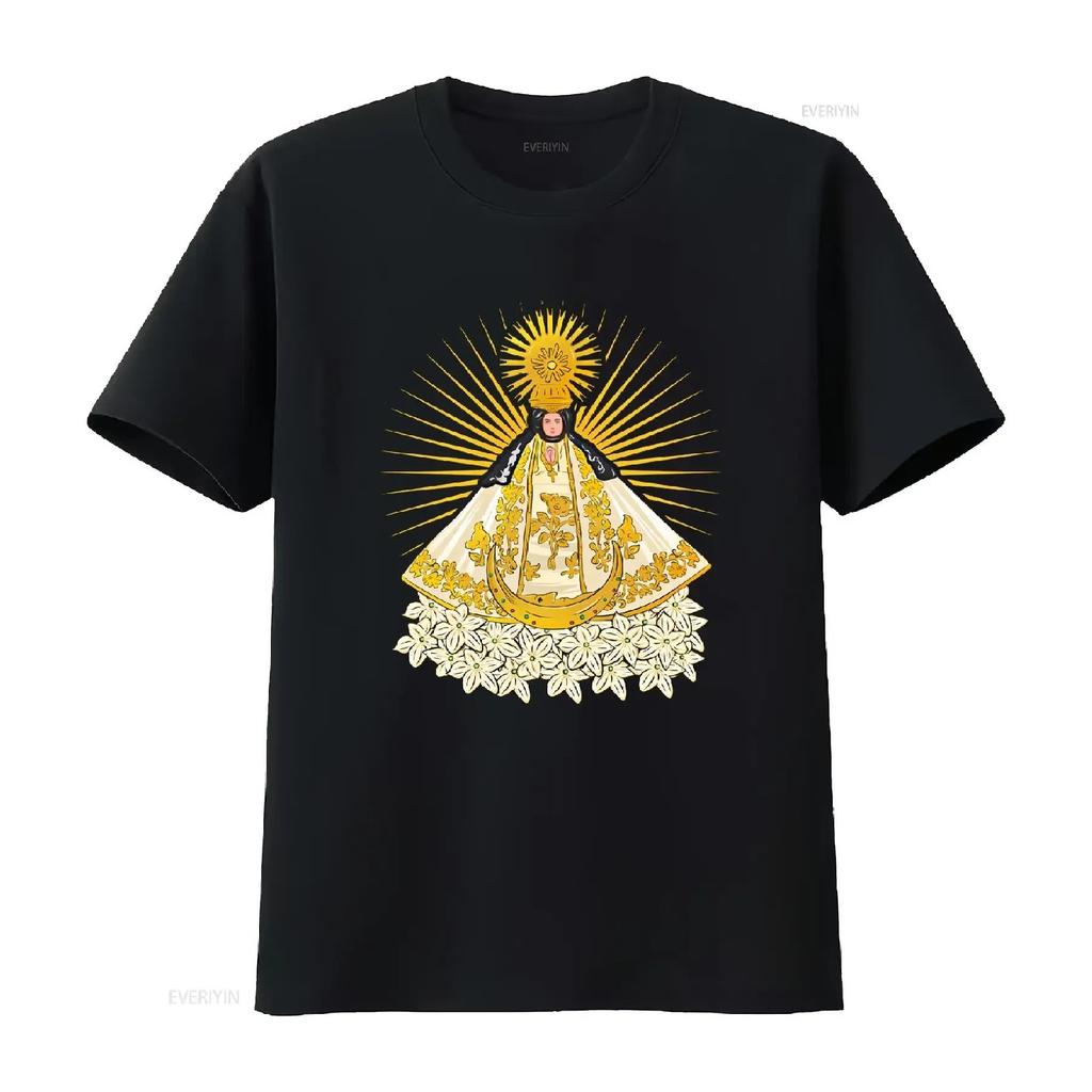 NEW LIMITED Mexico Virgen De Juquila Oaxaca T Shirt Vintage Washed Fashion Homme Versatile Casual Streetwear Slightly Graphic