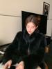 Autumn and winter new imitation fox fur coat light temperament warm thickened coat