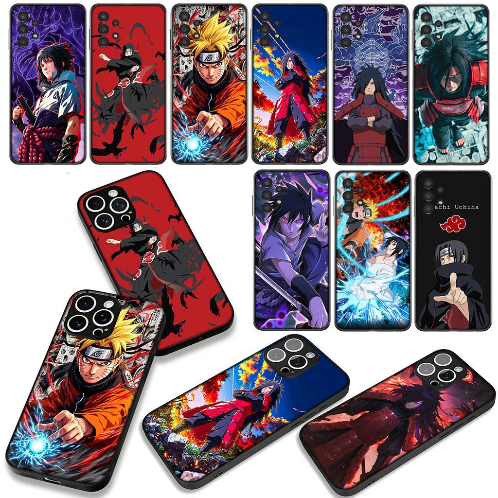 for Motorola Moto Edge 70 60 Fusion 40 NEO 20 Pro G Stylus G56 G96 G73 G52 G41 G42 G51 Case Narutos Sasuke Uchiha Madaras Itachi