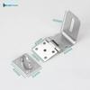 Heavy-Duty Stainless Steel Padlock Hasp for Anti-Theft Security
