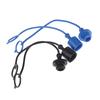 1/5Pairs 1/2 Iso-A Hydraulic Quick Coupler Male Dust Cap And Female Plug Cover Fits Hydraulic Quick Disconnects Coupler